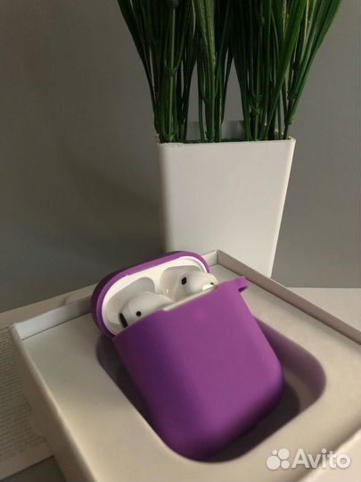 AirPods 2 Premium+ / Гарантия + Чехол