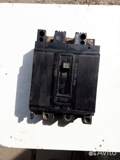 Пускатель П6-122 380. Выключатель А3163