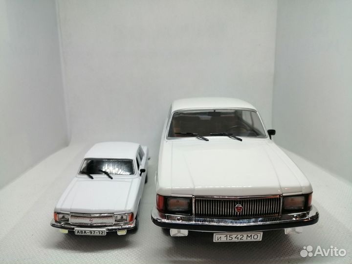 Модель газ-3102 «Волга» в масштабе 1:24