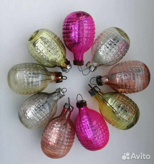 Елочные игрушки СССР