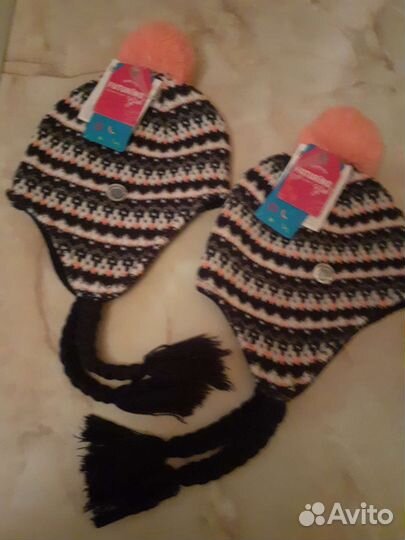 Шапка для близнецов,можно по одной