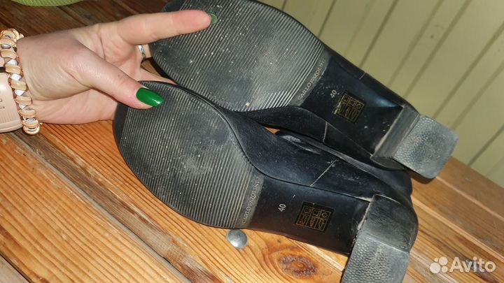 Carlo pazolini ботильоны 40 р-р