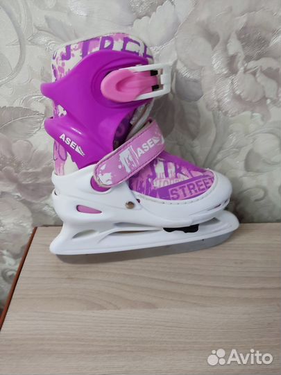 Коньки детские раздвижные 26-31 и 30-35