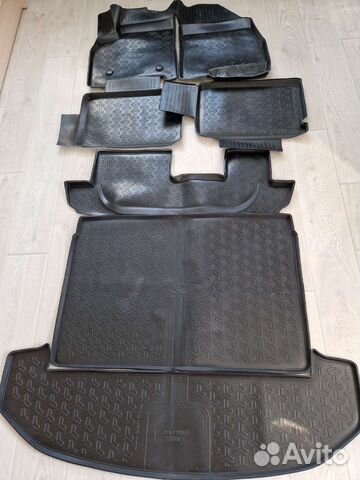 Коврики chery tiggo 8 pro салон/багажник