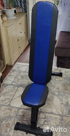 Скамейка для жима 350 кг наклонная спинка сиденье