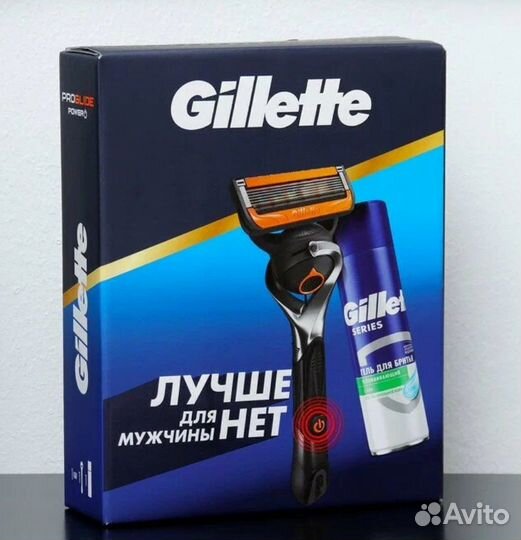 Набор Gillette многоразовый бритвенный станок ProG