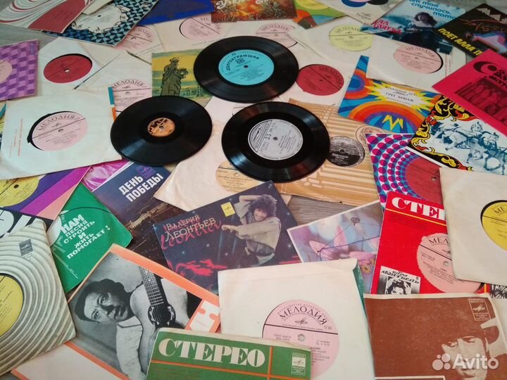 Грампластинки СССР разные
