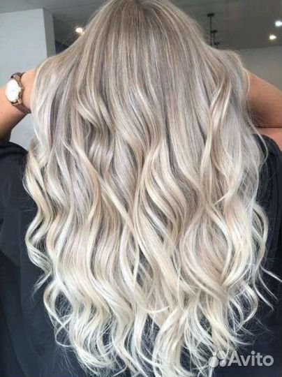 Окрашивание волос Блонд /Матирование/Уход