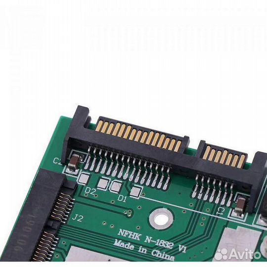 Msata mini PCI-E на SATA 2.5 для подключения SSD