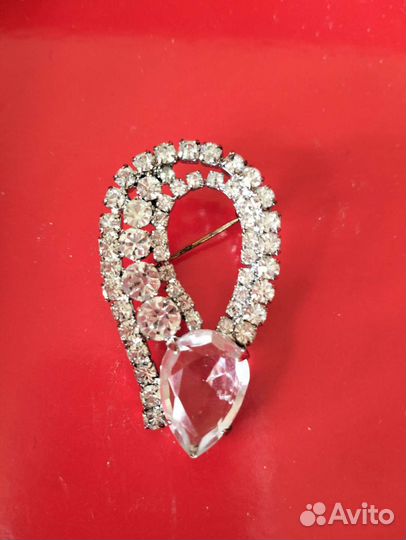 Броши винтажные Чехия