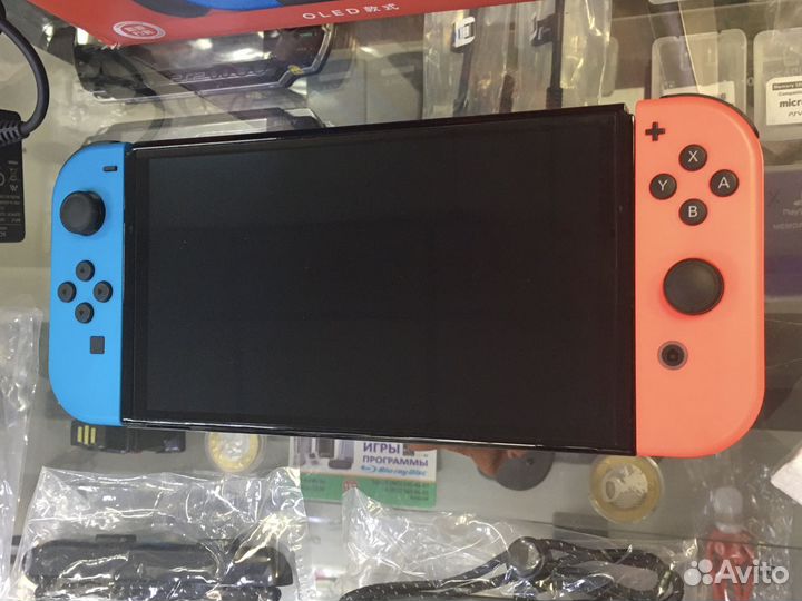 Nintendo Switch oled 320 Гб Чипованная+30 игр