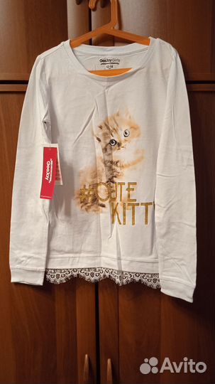 Новые лонгсливы для девочки