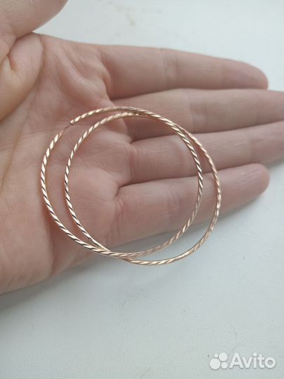 Золотые серьги