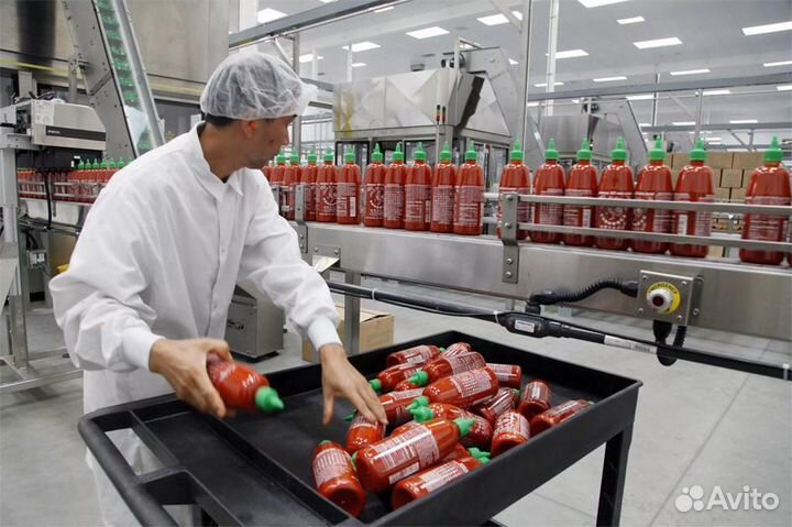 Вахта на производство Соусов Грузчик