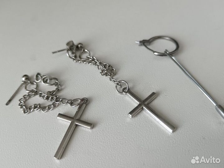 Серебряные серьги
