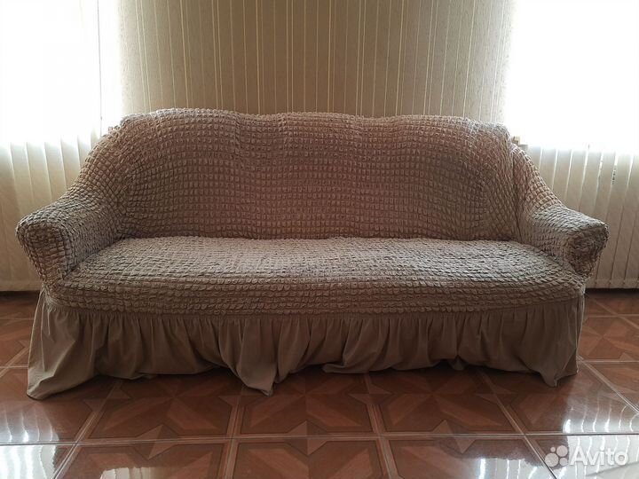 Диван и 2 кресла комплект бу