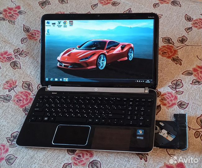 Стильный быстрый игровой на SSD HP DV6