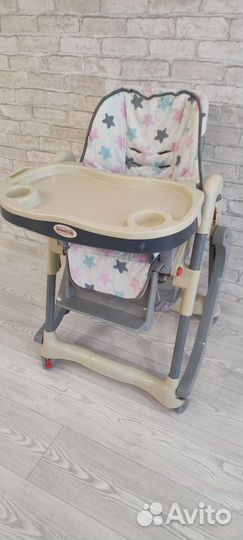 Столик для кормления, кресло качалка, трансформер