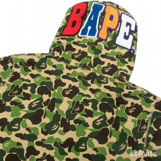 Хлопковое худи Bape XL