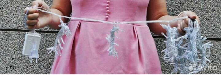 Гирлянда 2*2м теплый цвет