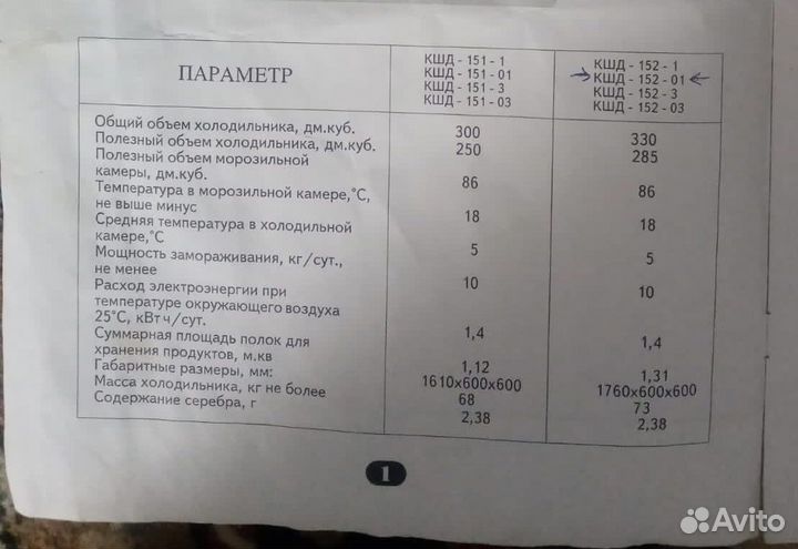 Холодильник atlant бу