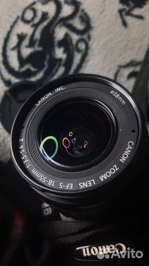 Зеркальный фотоаппарат canon 1100d