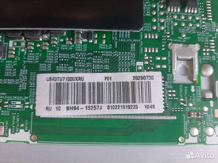 Подсветка ue43tu7560u