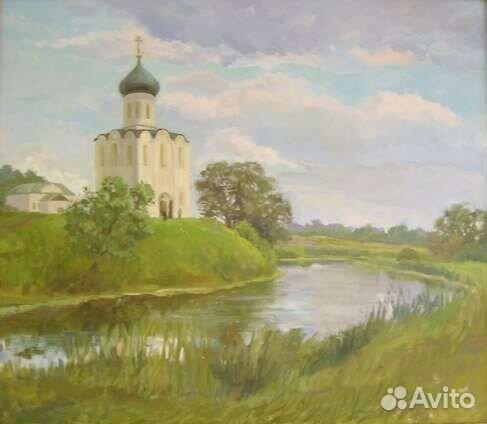 Подушки с принтом авторских картин