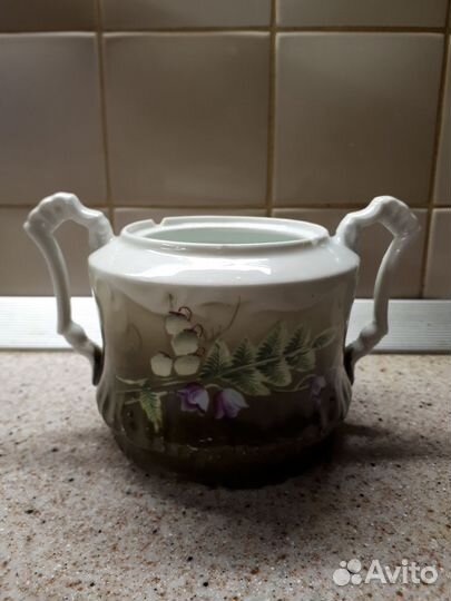 Кузнецовский фарфор (Сахарница)