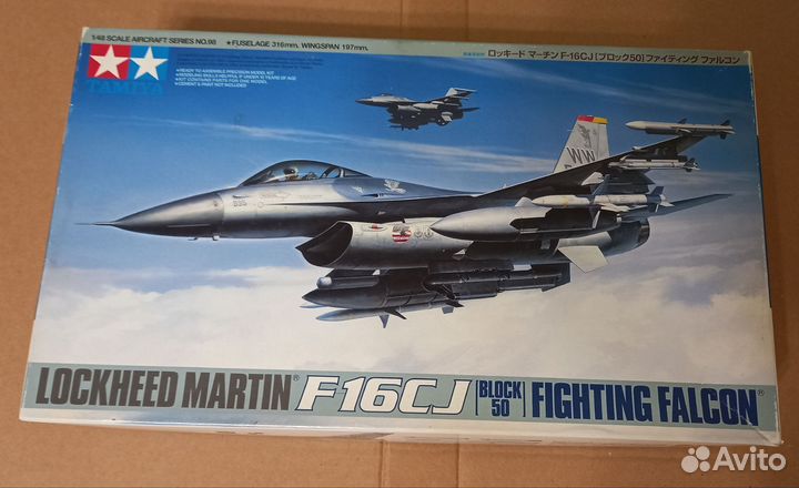 Сборная модель Tamiya 1/48 F-16CJ Block 50