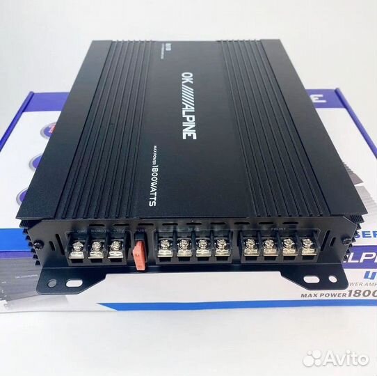 Усилитель Alpine 4-x канальный 1800W
