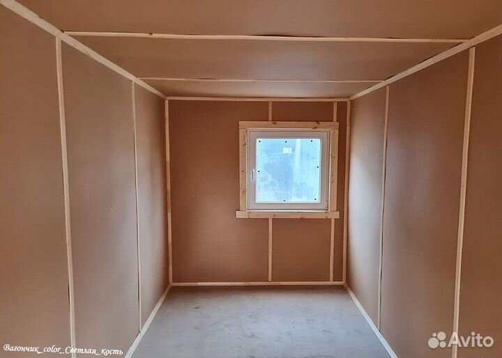 Вагончик строительный 6 x 2.4 м