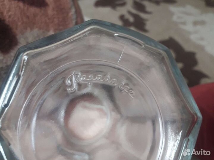 Кувшин стеклянный с крышкой новый