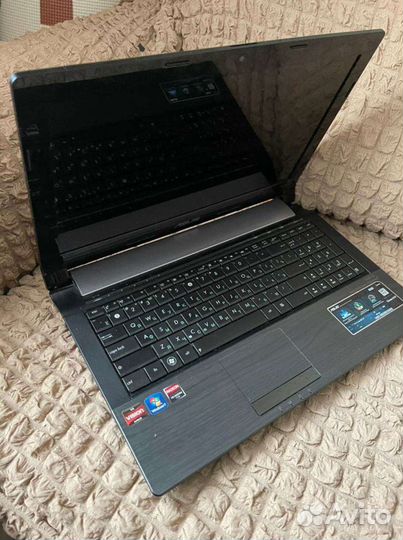 Asus N53 Металлический ноутбук AMD phenom P960 (фи