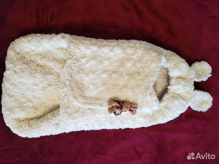 Конверт зимний для новорожденных