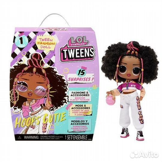 Игрушка L.O.L. Surprise Кукла Tweens Doll- Hoops C