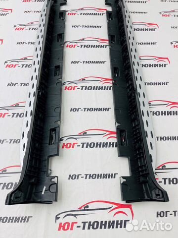 Пороги автомобильные на Mercedes GLC 2015+