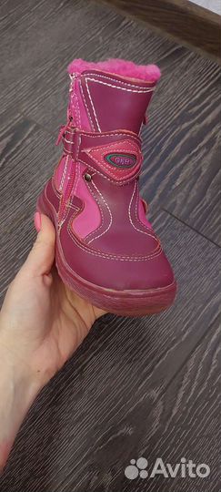 Зимние сапоги для девочки