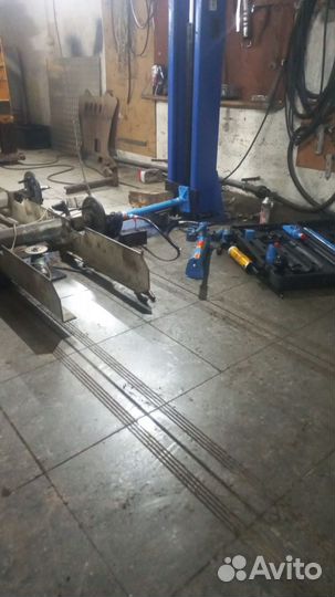 Ремонт торсионных подвеска, осей, прицепа