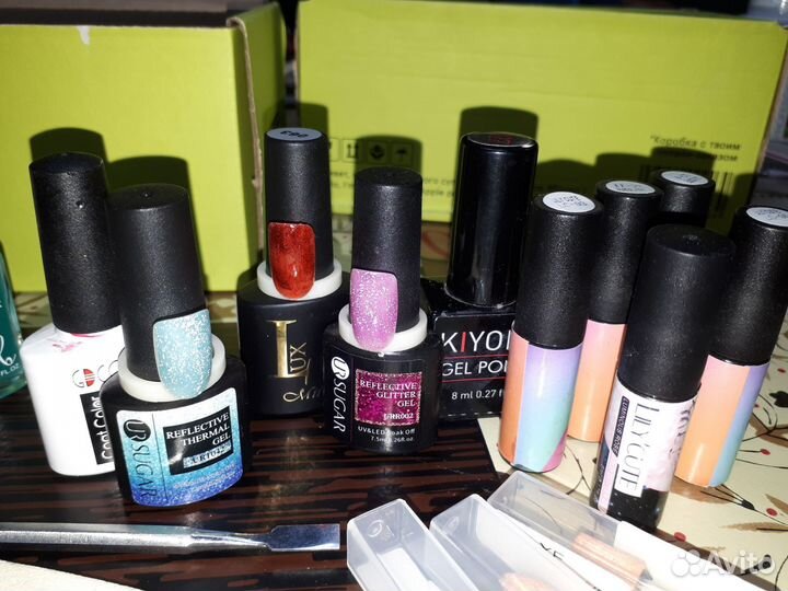 Гель лак для ногтей набор