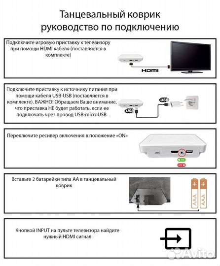 Танцевальный коврик