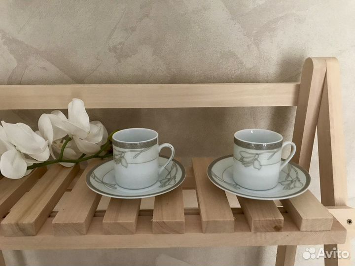 Кофейная пара фарфор новый