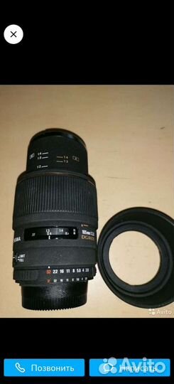 Объектив Sigma AF 105mm f/2.8 EX DG OS HSN Makro N