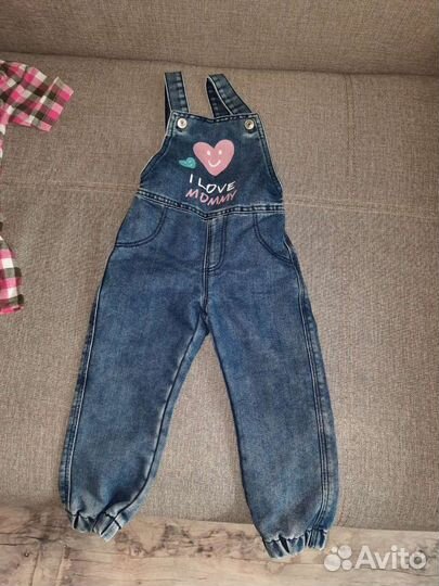 Вещи пакетом на девочку 98р