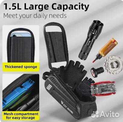 Велосумки на раму