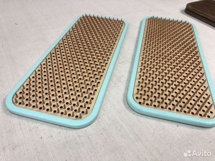 Доска Садху медные и цинковые гвозди