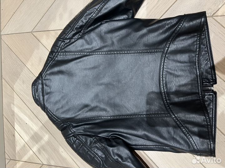 Кожаная косуха Zara для мальчика