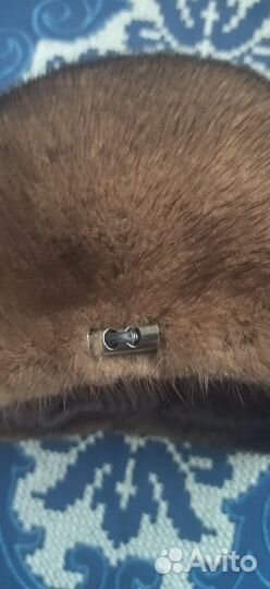 Шапка-чалма норковая