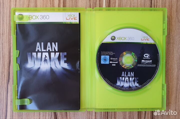 Xbox 360 / Xbox one Alan Wake. Лицензия