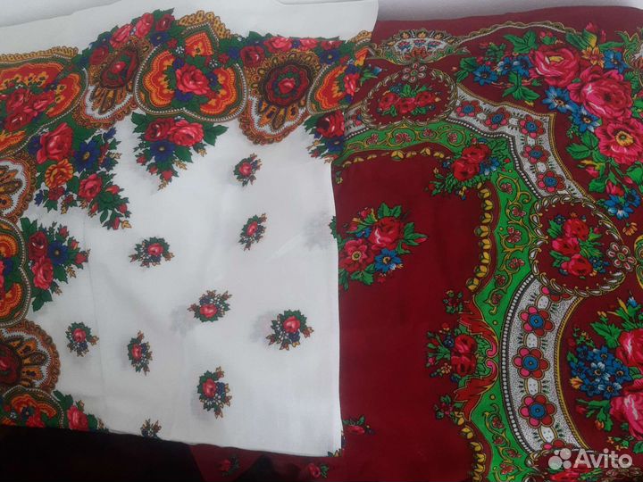 Платок б.у. шерсть СССР